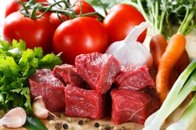meat and vegetables for dukan diet