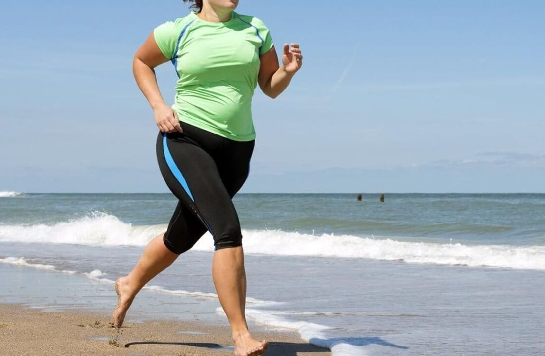 Running routine to lose weight belly and legs