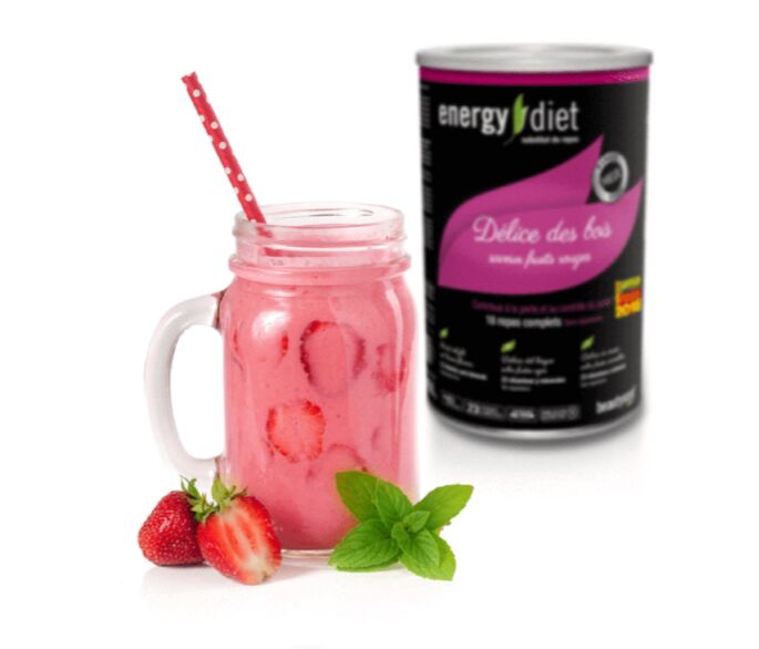 Strawberry cocktail diet