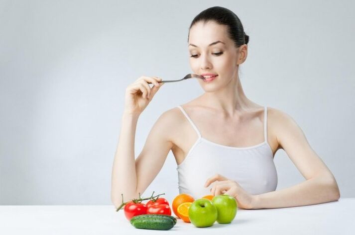 Vegetables and fruits are the key to successful weight loss.
