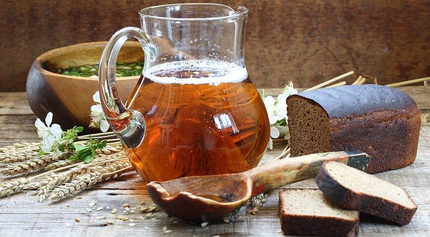 give up kvass with a protein diet
